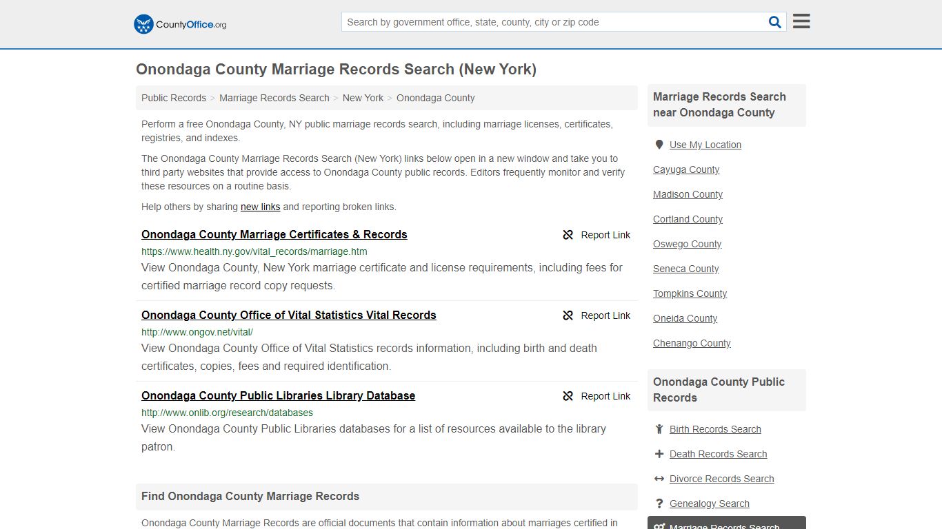 Marriage Records Search - Onondaga County, NY (Marriage ...