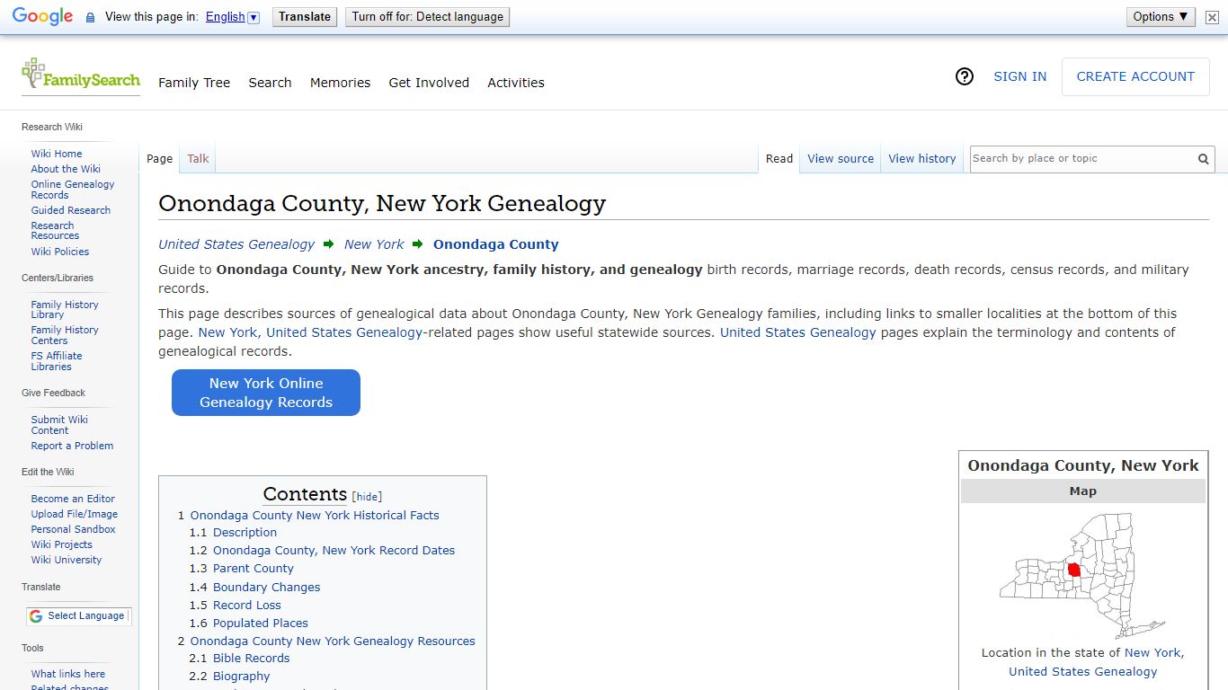 Onondaga County, New York Genealogy • FamilySearch